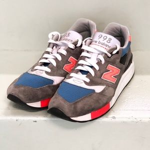 J Crew x New Balance 998 JC3 Dark Military Sneaker